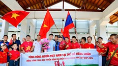 Tuyển Việt Nam đã sang Lào, chuẩn bị cho ASEAN Cup 2024