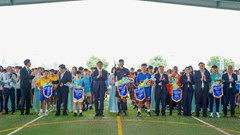 Bình Dương: Sôi động Giải Bóng đá quốc tế U13 Việt Nam - Nhật Bản năm 2024  