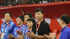 HLV Kim Sang-sik khen ngợi tinh thần chiến đấu của các cầu thủ Việt Nam