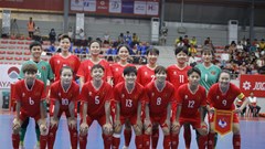 Tuyển Futsal nữ Việt Nam thắng trận ra quân tại vòng loại giải châu Á 
