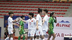 Tuyển Futsal nữ Việt Nam thắng đậm tại vòng loại giải châu Á
