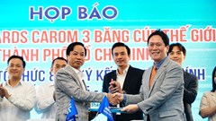TP.HCM tổ chức Giải Billiards Carom 3 băng Cúp thế giới 3 năm liên tiếp 
