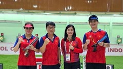 Bắn súng Việt Nam giành HCV châu Á