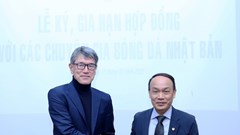 Giám đốc kỹ thuật người Nhật Bản tiếp tục gắn bó với bóng đá Việt Nam