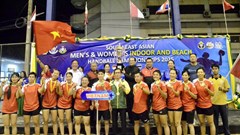 Bóng ném Việt Nam giành 2 HCV giải Đông Nam Á