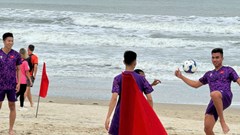 Tuyển bóng đá bãi biển Việt Nam tích cực tập luyện, chuẩn bị cho gải châu Á