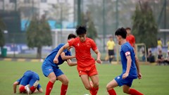 U17 Việt Nam thắng thuyết phục trận đấu tập trước U17 PVF 