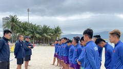 Đội tuyển bóng đá bãi biển Việt Nam tích cực chuẩn bị cho giải châu Á