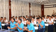 Các giám sát trọng tài và trọng tài khu vực phía Nam hoàn thành lớp tập huấn giữa mùa giải