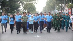 Long An: Hàng nghìn người tham dự Ngày chạy Olympic vì sức khỏe toàn dân 2025