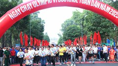 TP.HCM: Sôi động Ngày chạy Olympic vì sức khỏe toàn dân 2025