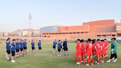 U17 Việt Nam tập buổi đầu tiên tại Oman, chuẩn bị cho  châu Á 