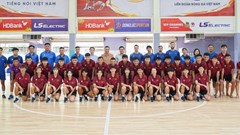 Lãnh đạo VFF động viên, giao nhiệm vụ cho hai đội tuyển Futsal nam, nữ quốc gia