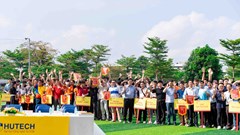 32 đội bóng tranh tài tại giải Hutech Alumni Football 2025