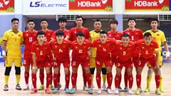 Đội tuyển Futsal Việt Nam thi đấu với đội bóng hạng 7 thế giới