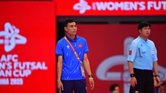 HLV tuyển Futsal nữ Việt Nam tự hào về tinh thần chiến đấu của các học trò