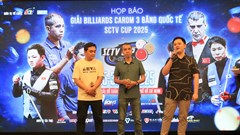 Tiền thưởng “khủng” tại Giải Billiards Carom 3 băng quốc tế SCTV Cup 2025