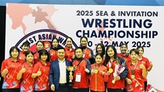 Đội tuyển vật Việt Nam đứng đầu giải Đông Nam Á