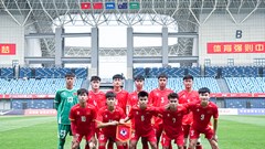 U16 Việt Nam cầm hoà chủ nhà U16 Trung Quốc dù bị dẫn trước 2 bàn