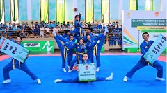 Ấn tượng võ nhạc Vovinam tại Giải thể thao học sinh toàn quốc 2025