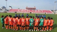 Đội tuyển nữ Việt Nam tập buổi đầu tiên tại Hải Phòng, chuẩn bị cho giải Đông Nam Á