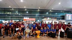  U23 Việt Nam về nước sau chiến tích tại giải Đông Nam Á