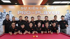 Trần Quyết Chiến cùng “dàn sao” Billiards Việt Nam ấn tượng về bảng điểm thông minh 9Scoreboard 