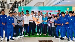 Các đối thủ của U23 Việt Nam đã đến Phú Thọ, chuẩn bị cho vòng loại U23 châu Á 2026
