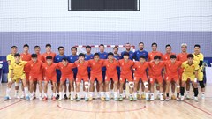Đội tuyển Futsal Việt Nam lên đường sang Kuwait tập huấn