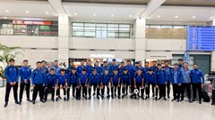 U18 Việt Nam lên đường dự giải quốc tế Hàn Quốc