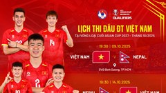 Lịch thi đấu mới nhất của đội tuyển Việt Nam tại vòng loại Asian Cup 2027