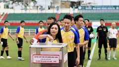 TP.HCM tổ chức trận bóng đá giao hữu đặc biệt quyên góp 2 tỉ đồng ủng hộ dân nhân Cuba