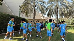 U23 Việt Nam bắt đầu tập huấn ở UAE, chuẩn bị thi đấu với U23 Qatar 