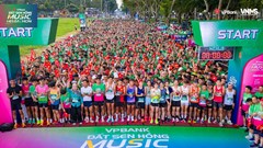 12.800 runner về đích, VPBank Đất Sen Hồng Music Marathon 2025 kết thúc ấn tượng