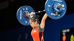 Cử tạ Việt Nam giành 2 HCĐ tại Đại hội Thể thao trẻ châu Á 2025
