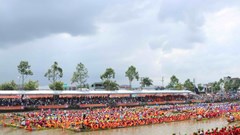 Sôi động Giải đua ghe Ngo TP. Cần Thơ 2025