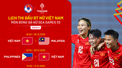 Lịch thi đấu của đội tuyển bóng đá nữ Việt Nam tại SEA Games 33