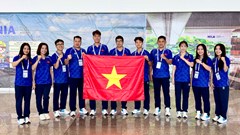 Đội tuyển cầu lông Việt Nam lên đường sang Thái Lan dự SEA Games 33