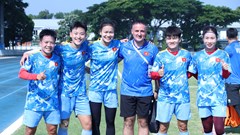 Hậu vệ đội tuyển nữ Việt Nam thể hiện quyết tâm cao trước trận đấu với Philippines