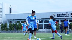 Đội tuyển nữ Việt Nam trở lại tập luyện, chuẩn bị cho trận quyết định với Myanmar 