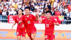 Thắng thuyết phục Myanmar, đội tuyển nữ Việt Nam hiên ngang vào bán kết SEA Games 33