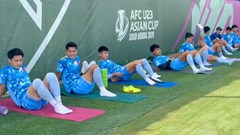 U23 Việt Nam trở lại tập luyện, chuẩn bị cho trận đấu với U23 Kyrgyzstan