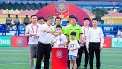 Giải bóng đá Thanh Hoá miền Nam gây quỹ xây nhà nhân ái cho hộ nghèo