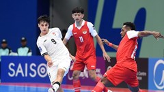 Xác định đối thủ của tuyển Futsal Việt Nam tại tứ kết