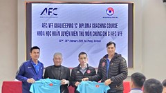 VFF tổ chức khoá học HLV thủ môn chứng chỉ “C” AFC/VFF