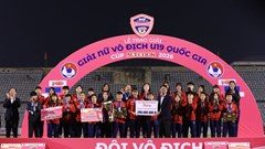 Kết quả và thứ hạng chung cuộc tại Giải bóng đá nữ U19 quốc gia 2026