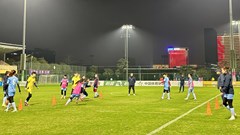 Đội tuyển nữ Việt Nam sẵn sàng cho trận giao hữu với chủ nhà Trung Quốc