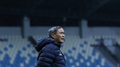 HLV Mai Đức Chung hài lòng về tinh thần thi đấu của các học trò