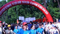 Sôi động Ngày chạy Olympic Vì sức khỏe toàn dân tại TP.HCM