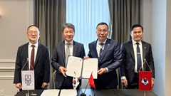 Việt Nam - Hàn Quốc ký kết biên bản ghi nhớ hợp tác phát triển bóng đá